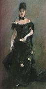 Berthe Morisot Avant le theatre Spain oil painting artist
